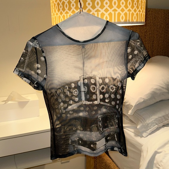 Miaou Printed Tee sheer - Picture 1 of 3